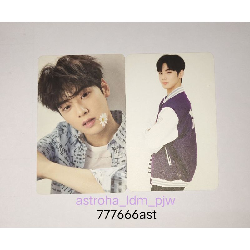 PHOTOCARD PC EUNWOO ASTRO SG SEASON GREETING 2018 4TH GEN mj jinjin eunwoo moonbin rocky sanha