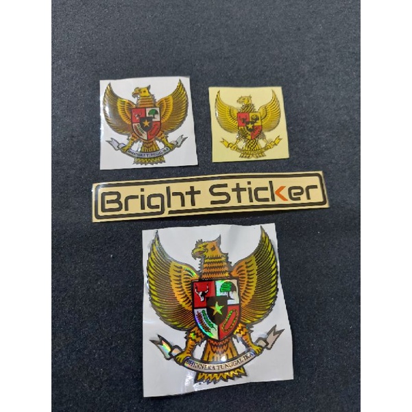 STICKER EMBLEM GARUDA TIMBUL