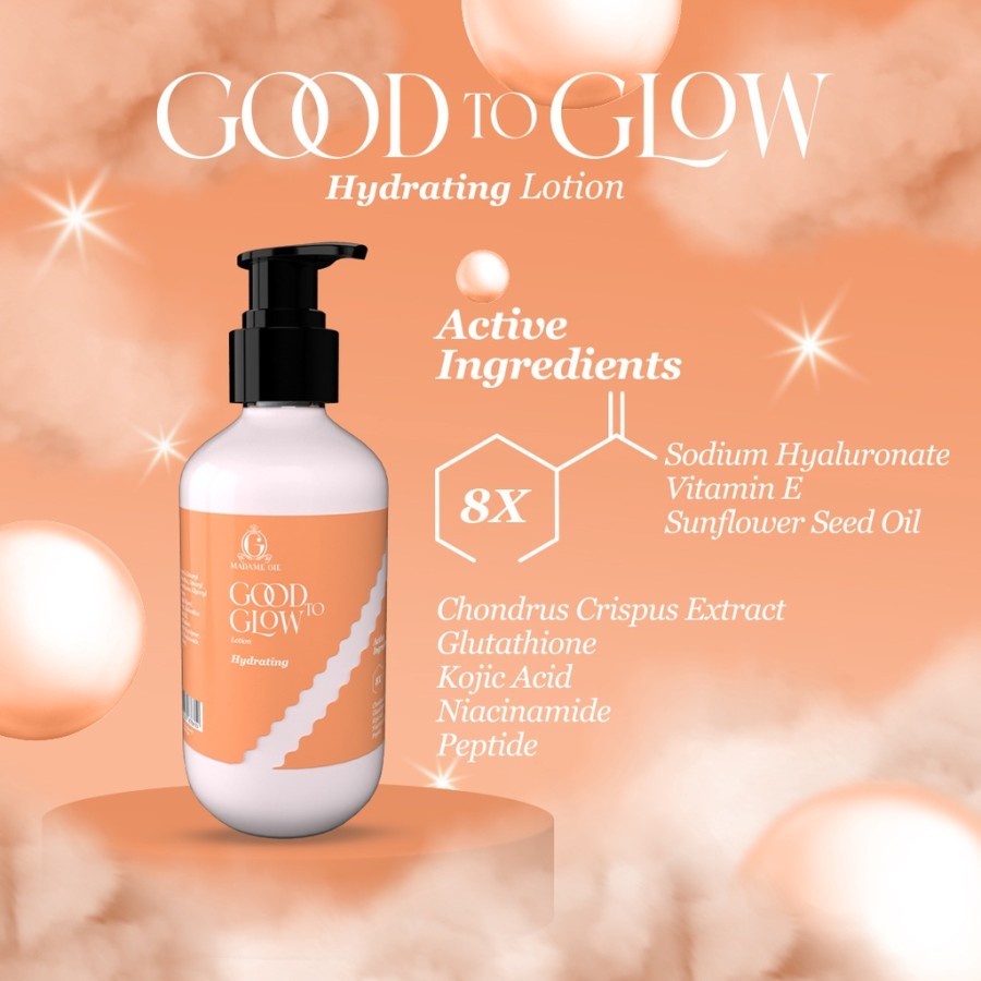 MADAME GIE GOOD TO GLOW SERIES - BODY CARE SERIES WHITENING ORIGINAL - SHOWER SCRUB