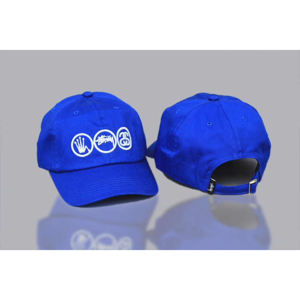 TOPI STUSSY TRILOGO DAD HAT POLO CAPS BASEBALL CAPS IMPORT QUALITY FULL TAG (FREE STICKER)