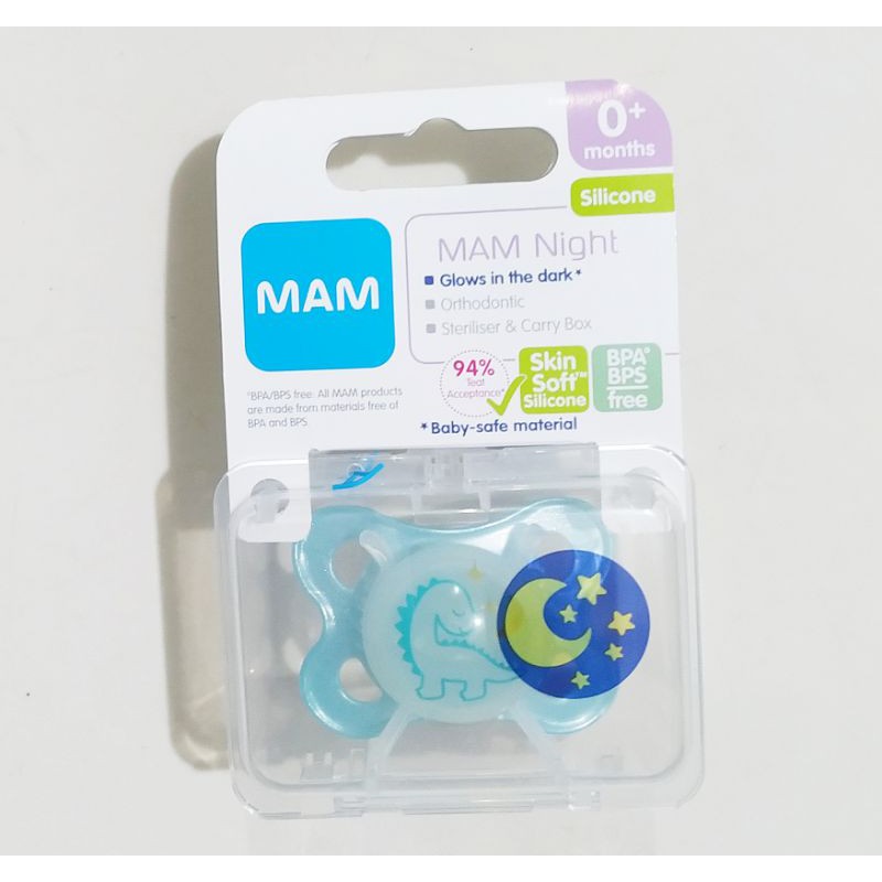 MAM Orthodontic Pacifier Original | Night | Air  Baby Soother Empeng Bayi MAM