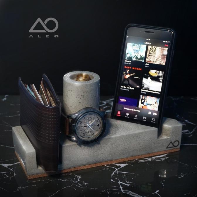 

Office & Stationery | Document Organizer | Desk Organizer - Handmade Concrete / Semen Composite | Best Seller