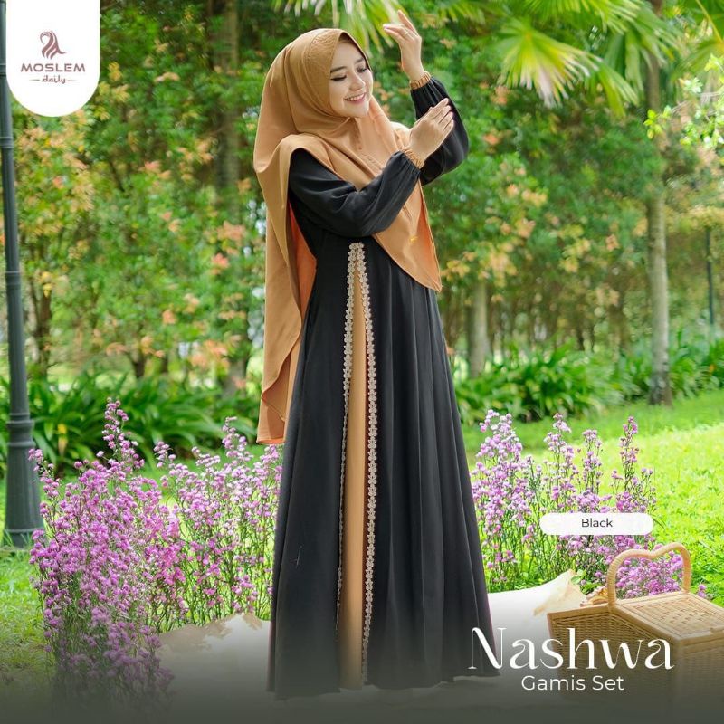 Gamis Nashwa Set By Moslem Daily