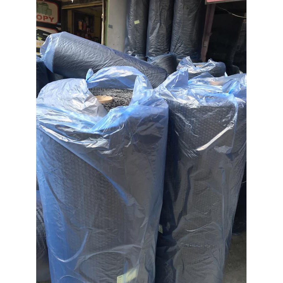 

Grosir 1 Roll Bubble Wrap Warna Hitam 50 M X 1.25M Via Grab / Gojek Arindapshop24