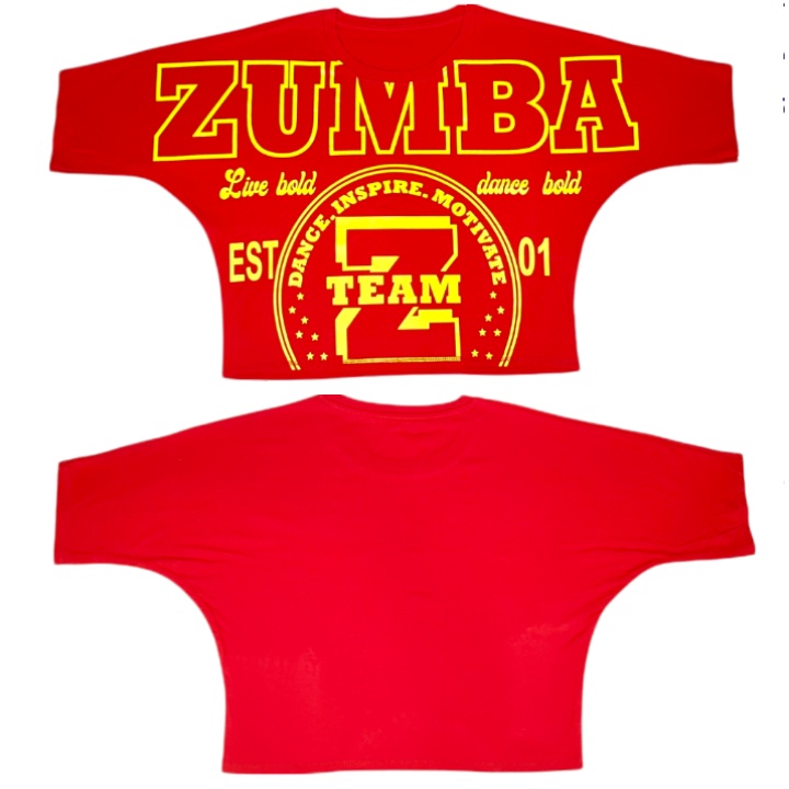 SABRINA ZUMBA/ ATASAN ZUMBA CROP/ BAJU SENAM/ BAJU OLAHRAGA WANITA/ BAJU CROP/ SABRINA ZUMBA INSPIRE