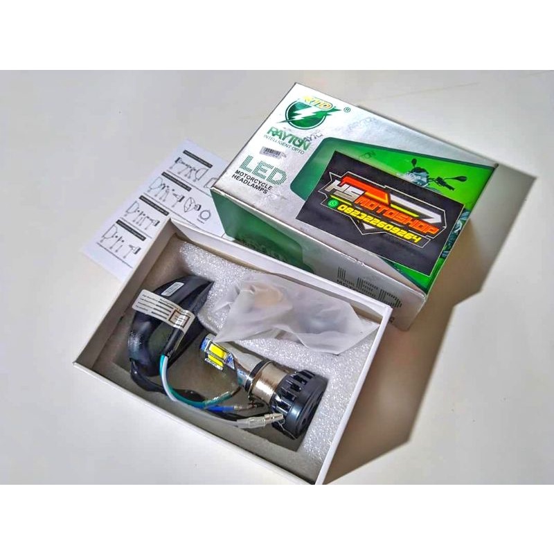 lampu LED RTD original 6 sisi 35 watt universal semua motor