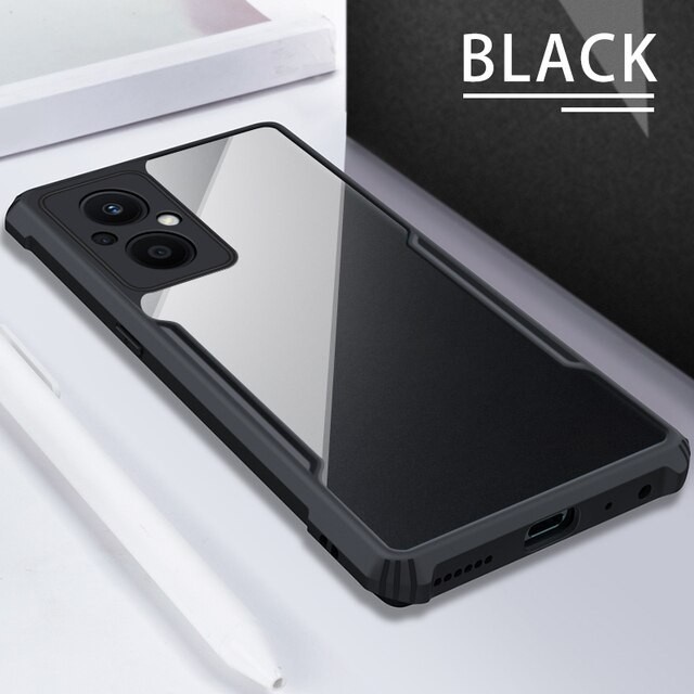 OPPO RENO 8T 4G 8T 5G 8 4G 8 5G 8Z 5G 7 4G 7 5G 7Z 5G 6 4G 6 5G 5 5G 5F CASE HARDCASE IPAKY BENING SHOCKPROOF BUMPER HARD FUZE CLEAR TRANSPARAN CASING PROTECT CAMERA COVER PELINDUNG KAMERA