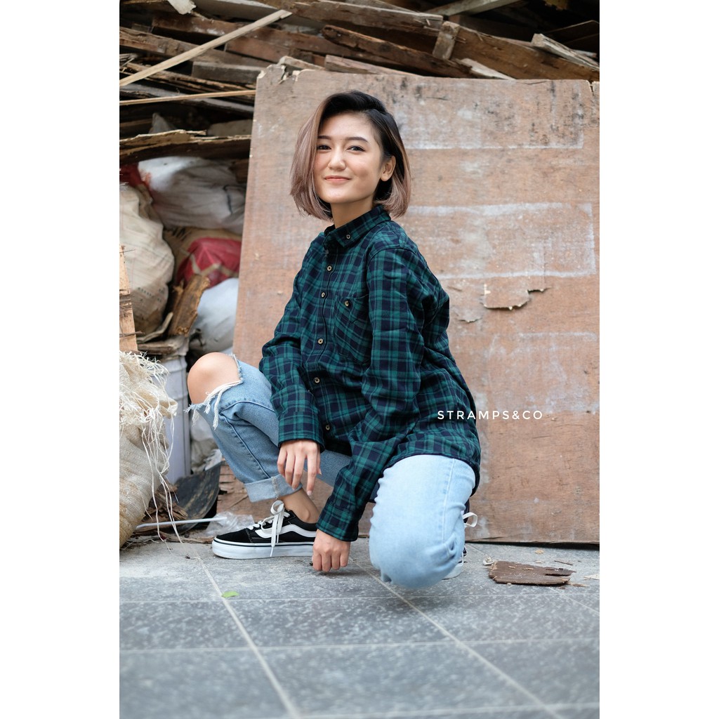 Stramps Kemeja Flannel 1631