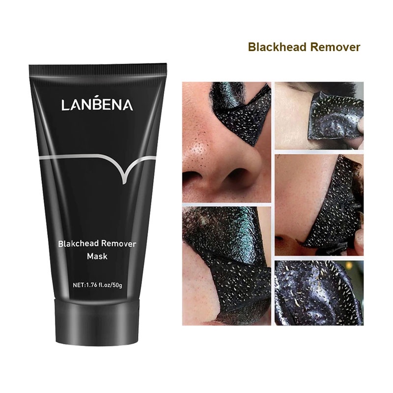 SHINE STAR - [ Free Kuas Masker ] Masker Komedo Blackhead Remover BlackMask Ampuh Angkat Komedo Hidung &amp; Wajah