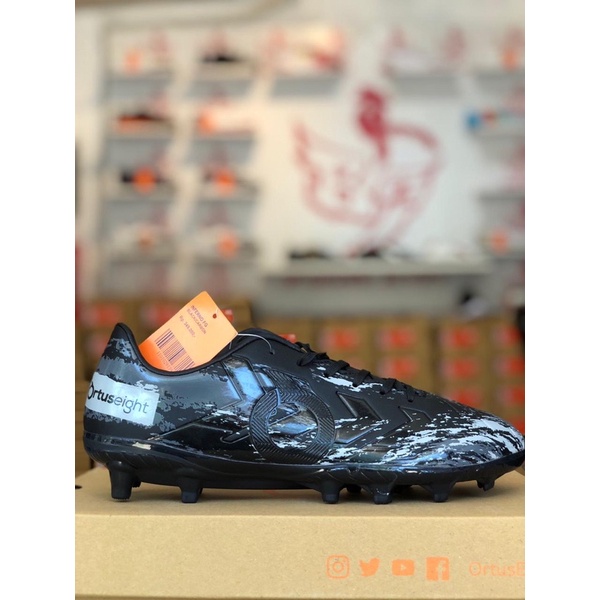 INFERNO IN DAN FG BLACK / SEPATU BOLA DAN FUTSAL ORTUSEIGHT MURAH DAN ORIGINAL