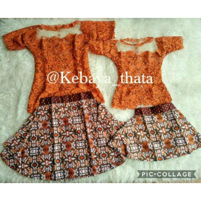 Kebaya Ibu & Anak ( 1 Stel )