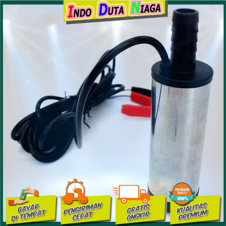 OTOHEROES Pompa Air Minyak Oli Submersible Water Pump 12V - YB-028