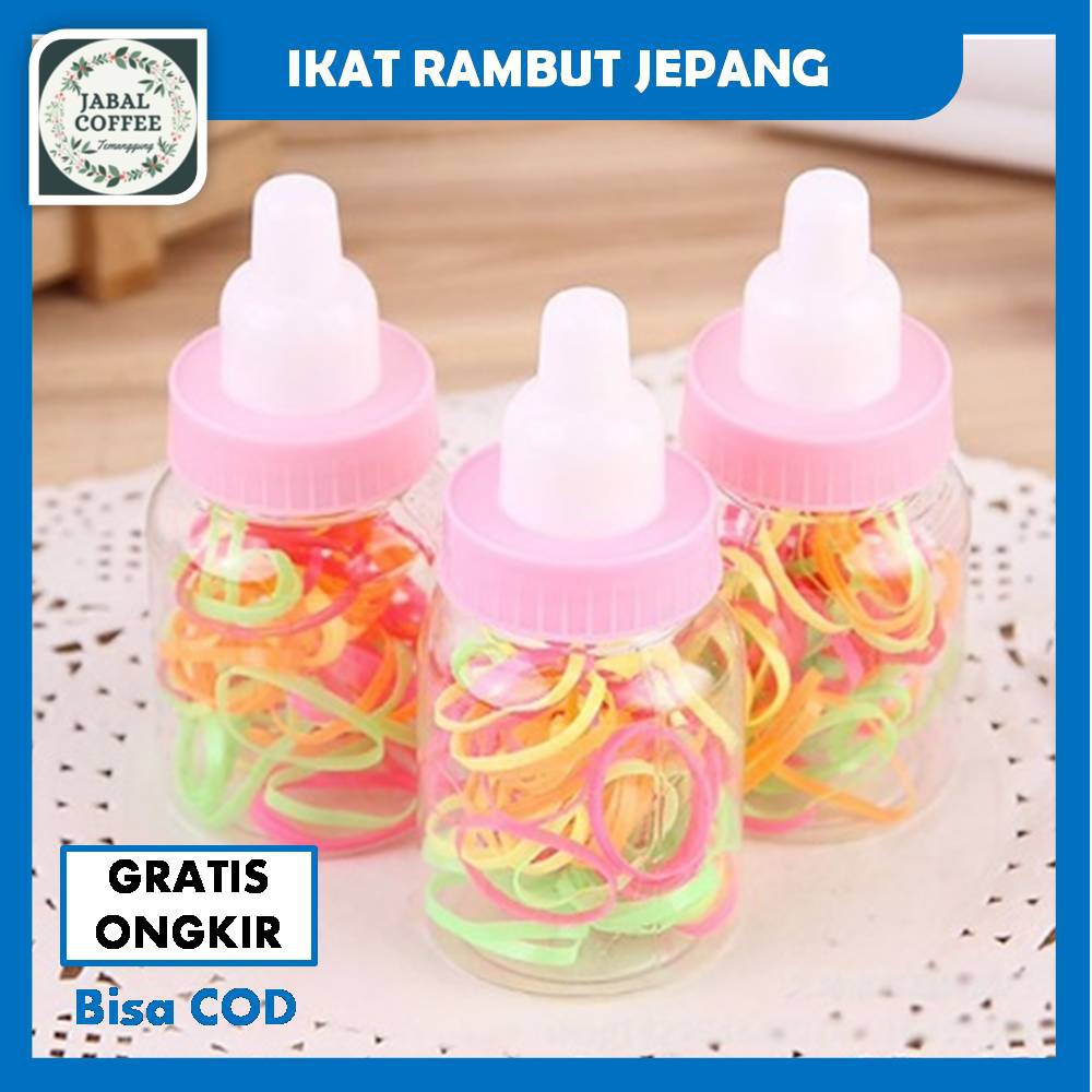 Karet Jepang Dot Mini / Karet Kunciran / Ikat Rambut Karet Jepang Dot / Ikat Rambut Dot J89