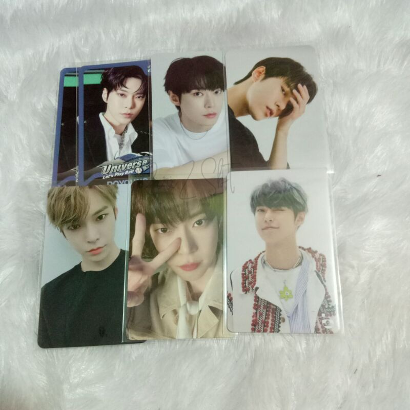 Photocard doyoung trading card konsep doyoung bene sg21 sg22 dpyoung regulate doyoung idc universe d
