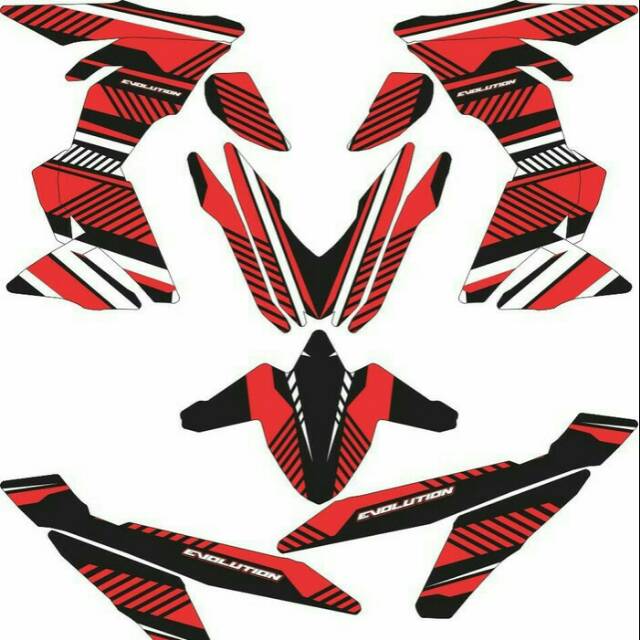 Sticker Supra GTR 150 Fullbody Evolution