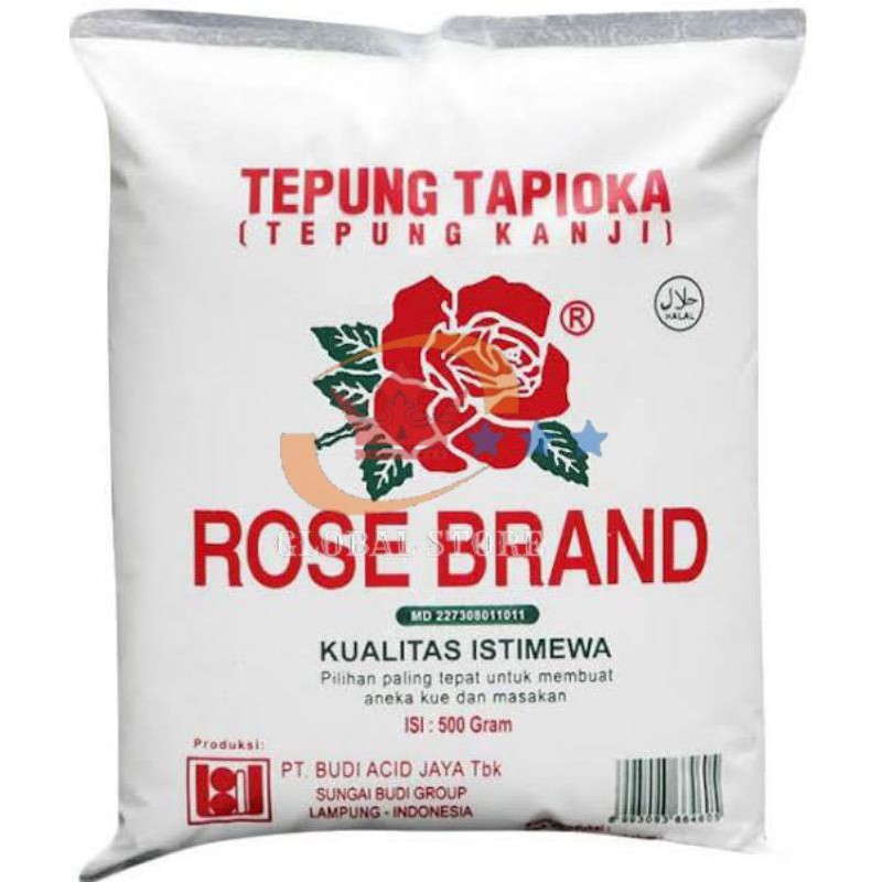 rose brand tepung tapioka 500gr