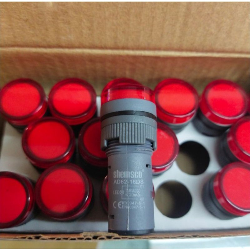 Pilot lamp 16mm 12-48V shemsco