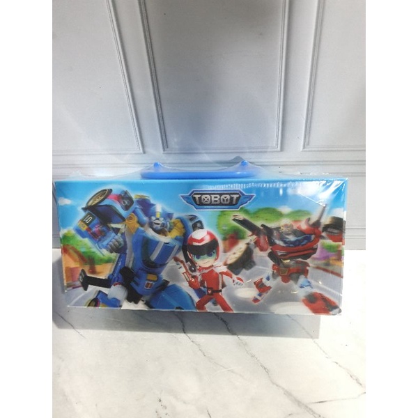 kotak pensil KODE 3 TINGKAT metalik 3dimensi/pencil case password/kotak pin-TOBOT 3D