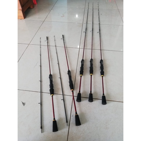 joran spining casting ajiro hiroshi 2-6 lb