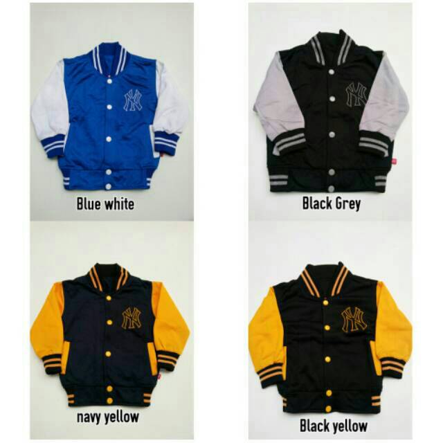 Jaket baseball anak