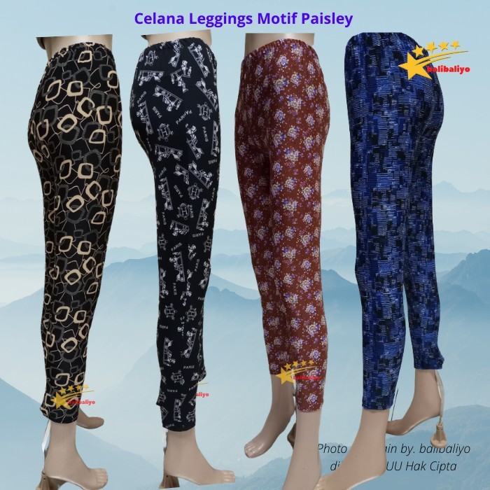 Legging Panjang Spandex Premium Standar max bb 75kg