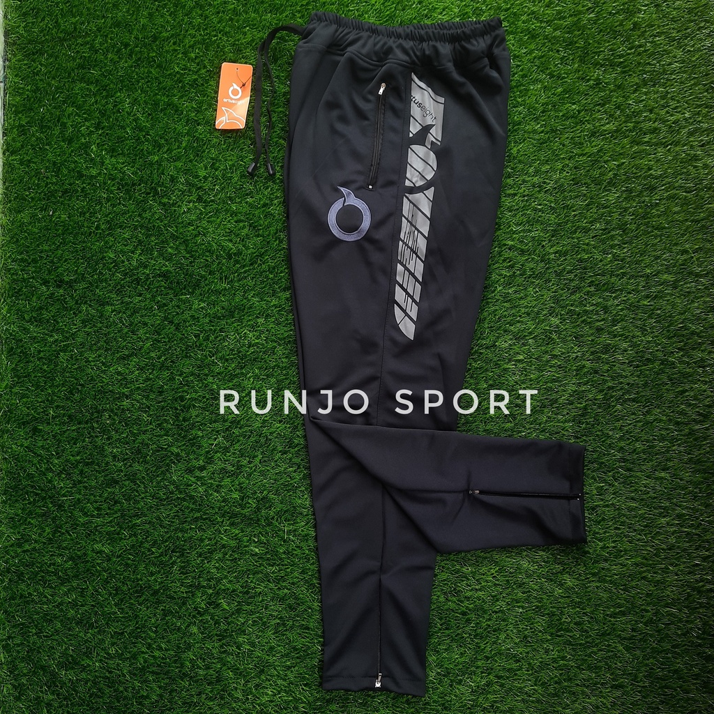 Trackpants Ortus Sport Sweatpants Celana Joger Pants Training Panjang Hitam Pria Wanita Sport