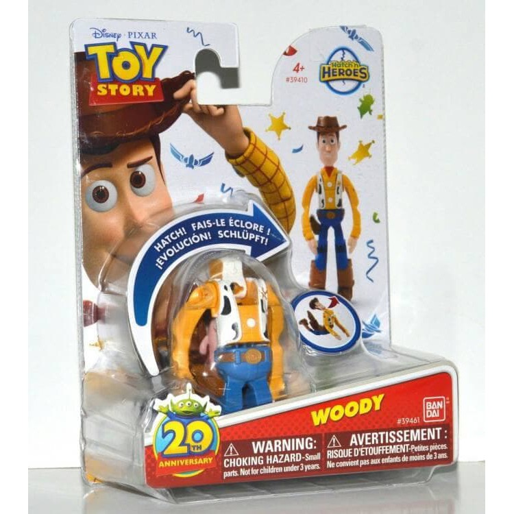 BANDAI- Hatch n Heroes Toy Story Woody