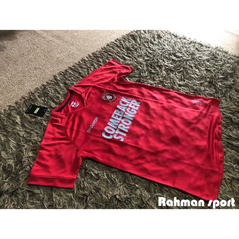 GHANIOR COMEBACK STRONGER RED SILVER