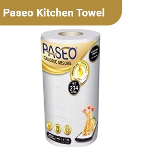 TISSU PASEO KITCHEN TOWEL 70 SHEET / 2 PLY / 1 ROLL