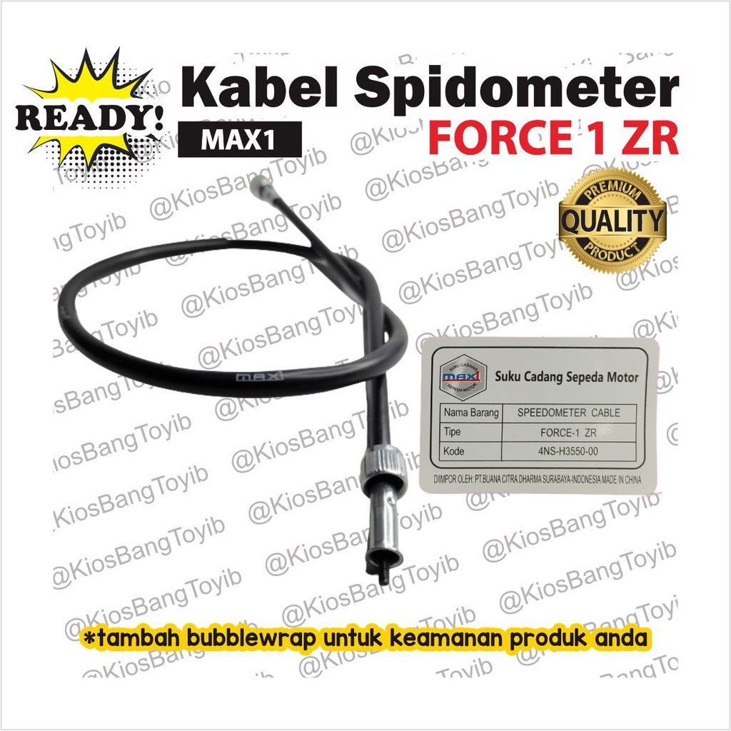 Kabel Kilometer Speedometer Spidometer Yamaha Force 1 ZR FIZR (MAX1)