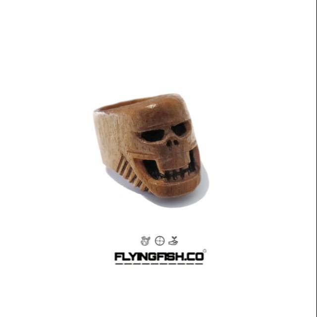 Ring skull / cincin kayu