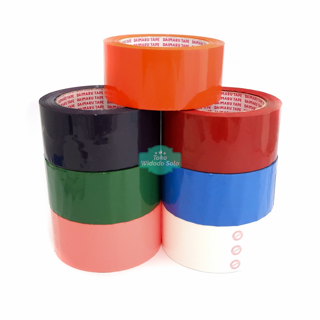 

Isolasi Lakban OPP Daimaru Warna 48mm x 90 Yard 2 Inch OPP Tape - 1 Buah