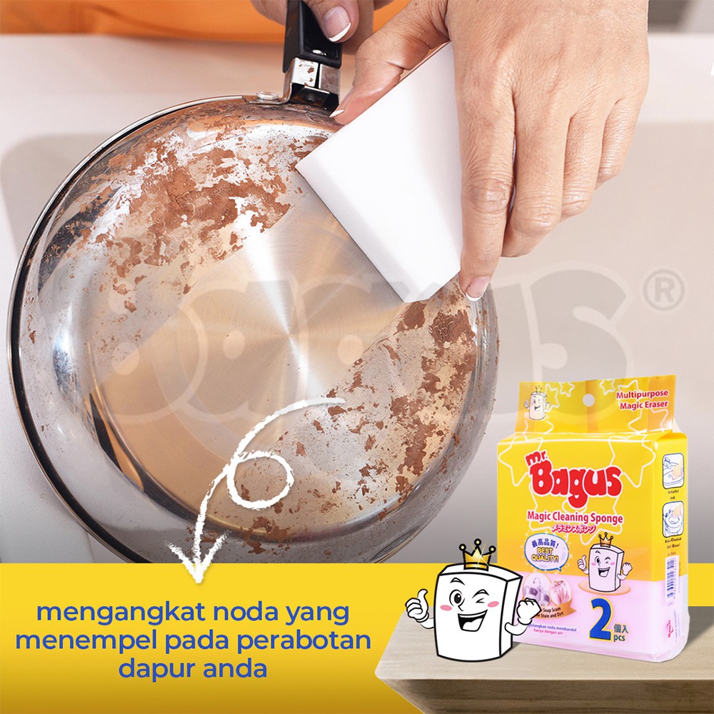 Mr. Bagus Magic Sponge (Spon Ajaib) 2s W-22341