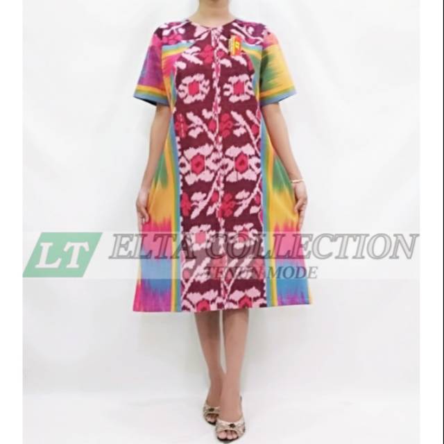 Dress tenun etnik NTT by elta collection