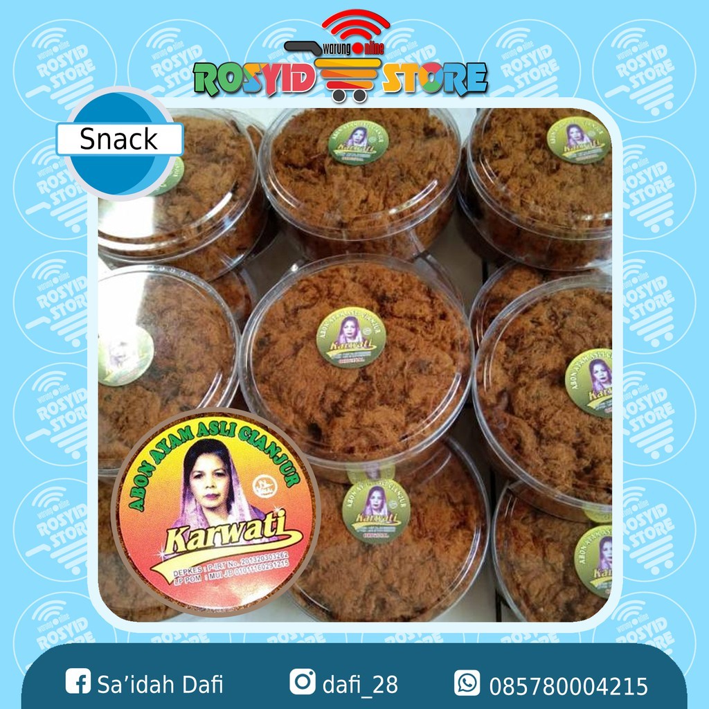 

ABON AYAM KARWATI CIANJUR
