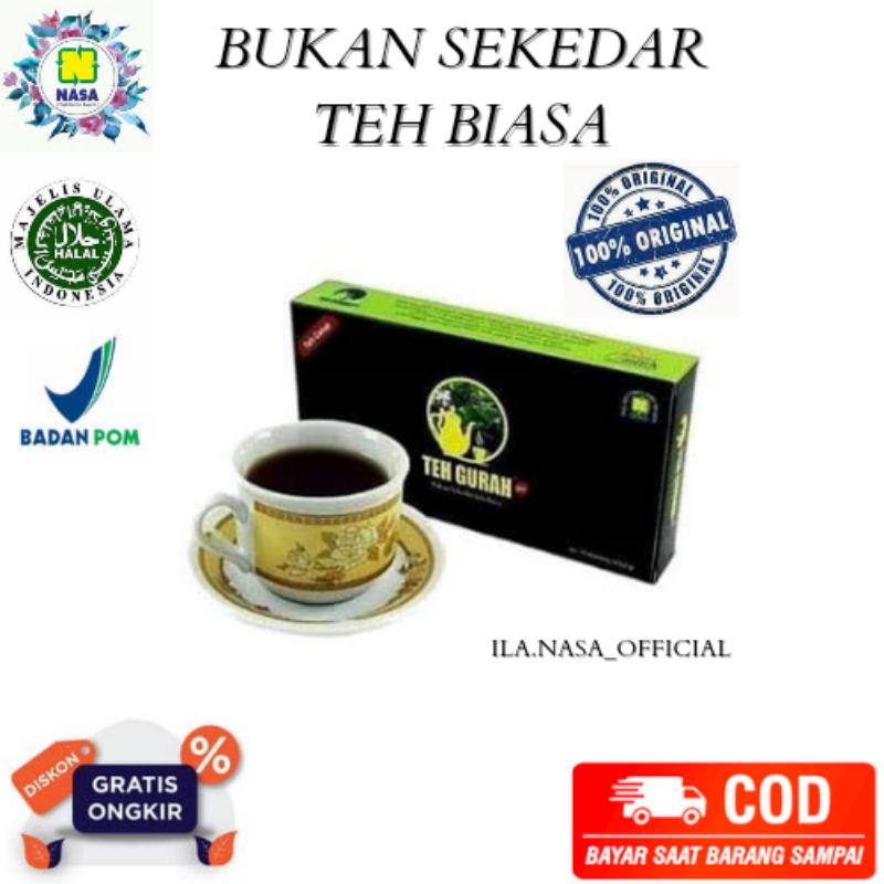 

Teh Gurah - Teh Gurah Nasa - Teh Herbal Nasa - Teh Berjuta Manfaat - OriginalTEH GURAH NASA