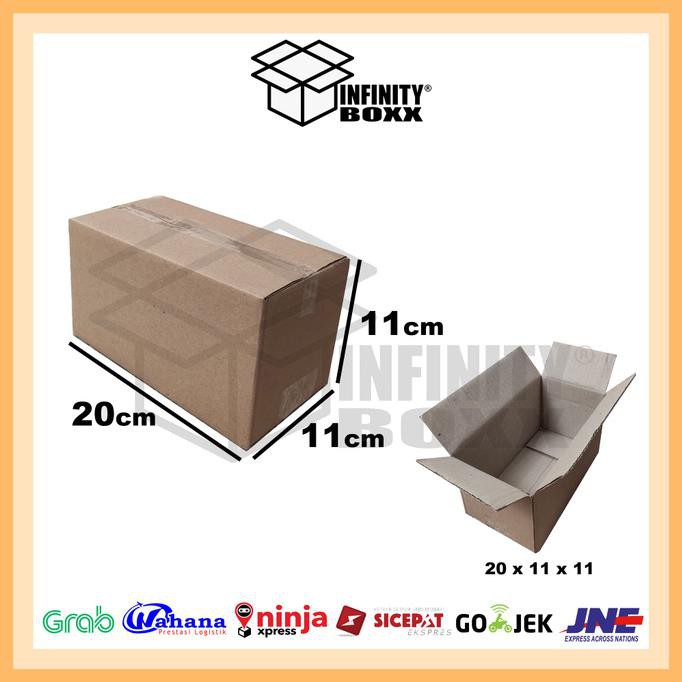 

Kardus Box Polos Packaging Packing 20X11X11 Cm Dafa.Olshop