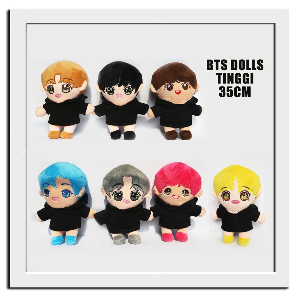 bts dolls / boneka member bts tinggi 35cm