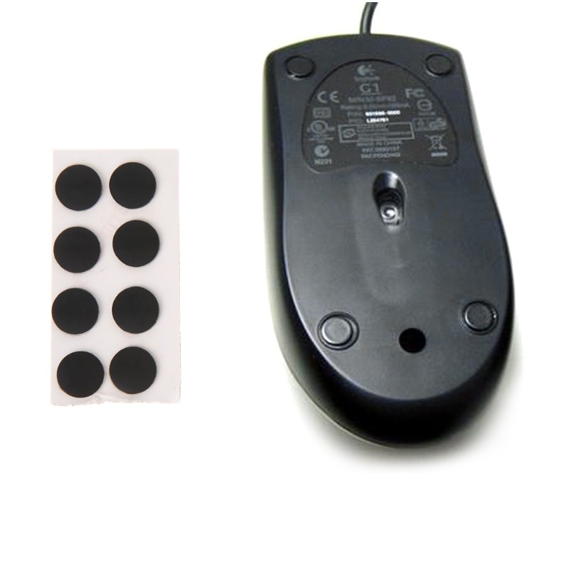 Cre 2 Set (8Pcs) Kaki Mouse Ukuran 0.6mm Untuk Logitech G1 M235 M315 Mx300