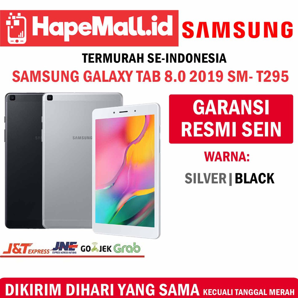 SAMSUNG GALAXY TAB A 8.0 2019 T295 GARANSI RESMI SEIN