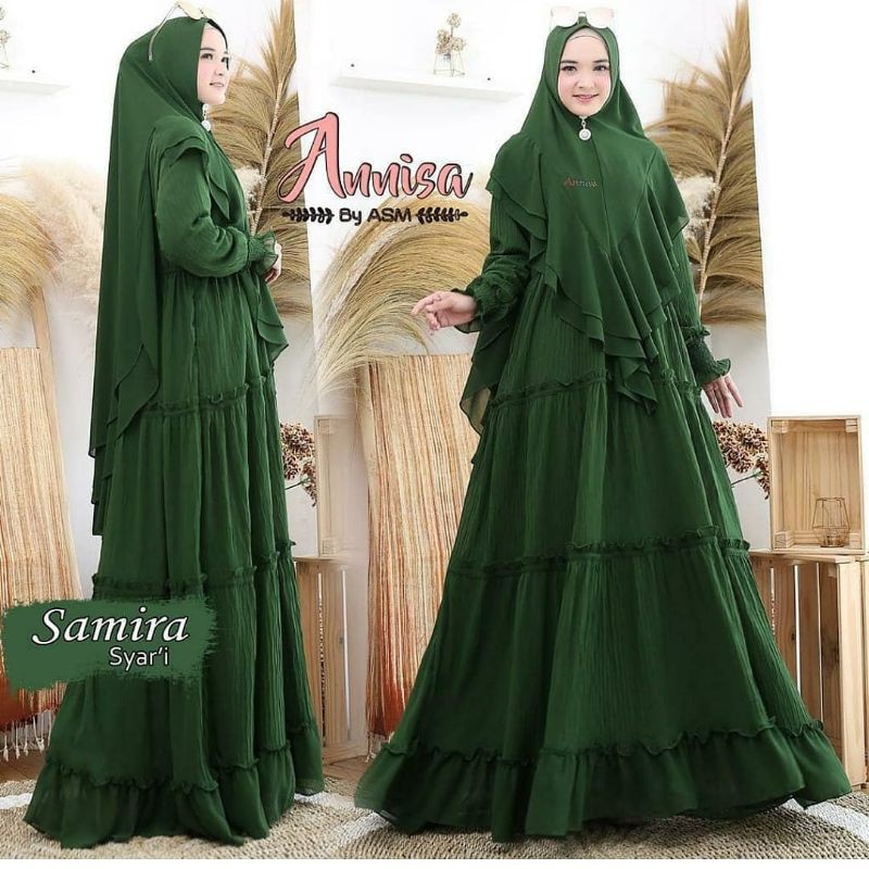 GAMIS SAMIRA SYARI ORIGINAL BY ANNISA SYARI
