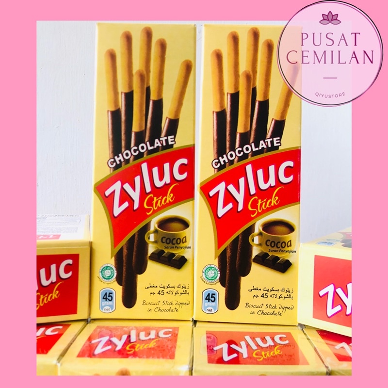 

Zyluc Coklat Box - Biskuit Pocky Stik Biskitop - Cemilan Anak Murah 45gr