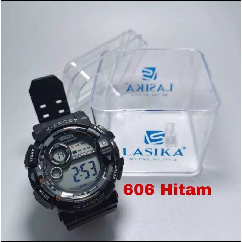 Jam tangan Jumbo pria wanita Anti air incloude Box