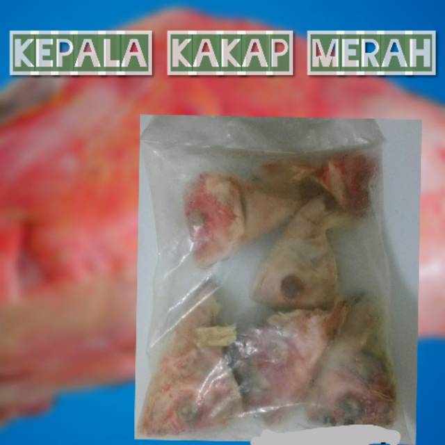 

Kepala Kakap Merah beku