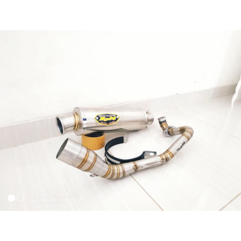 Knalpot Racing Suzuki Skywave - Hayate Original RPM Stainles