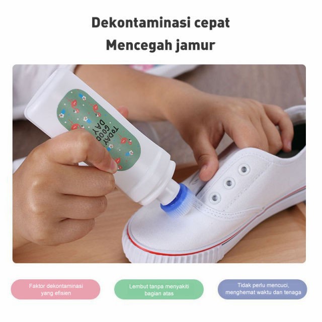 Cairan Pembersih Sepatu Perawatan Pemutih Sepatu Ajaib Shoes Cleaner