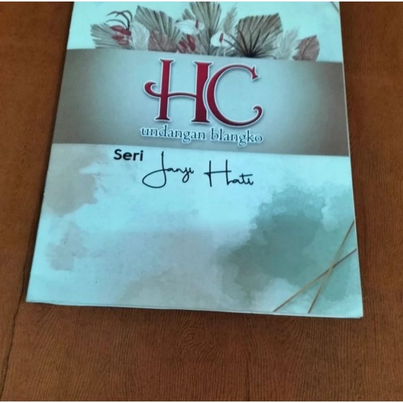 katalog album kartu undangan hc 173-178