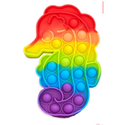Pop it Rainbow viral /mainan ank-KUDA LAUT