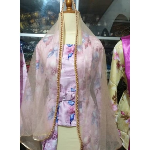 Slayer Pengantin / Slayer Veil Mutiara / Kerudung Pengantin-6