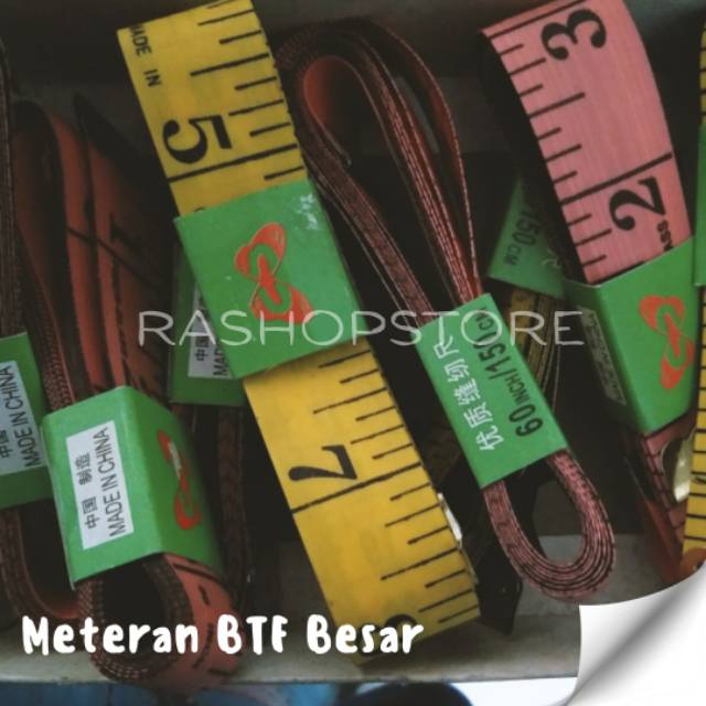 Jual Meteran Baju Butterfly Besar Terlaris